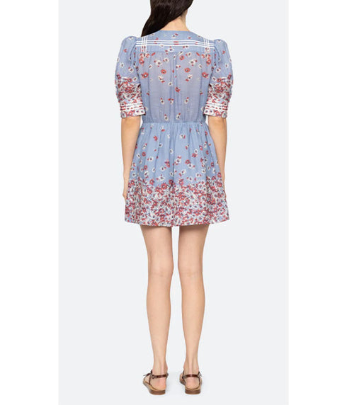Whitney Print Mini Dress- Floral